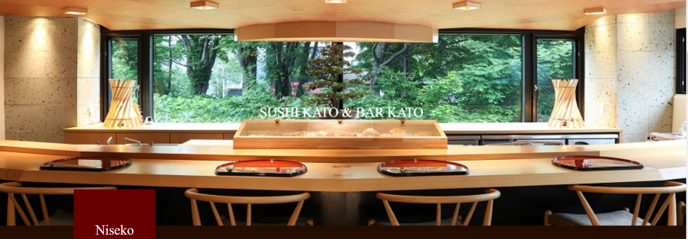 Trabalho da equipe de culinária na [Niseko] Crab Sushi Kato