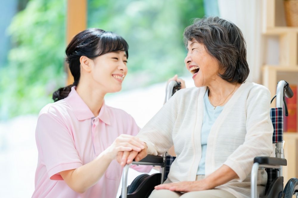 老人ホームでの介護のおしごと