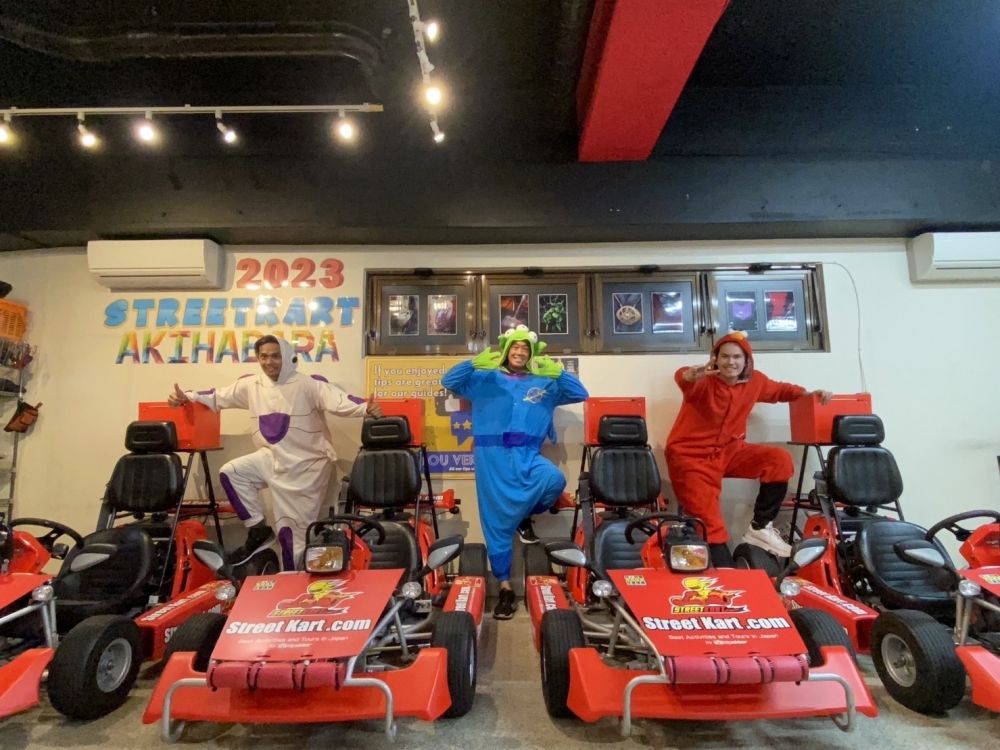 ゲーム好き注目☆ストリートカートツアーガイド☆日本語不問/運転免許証必須