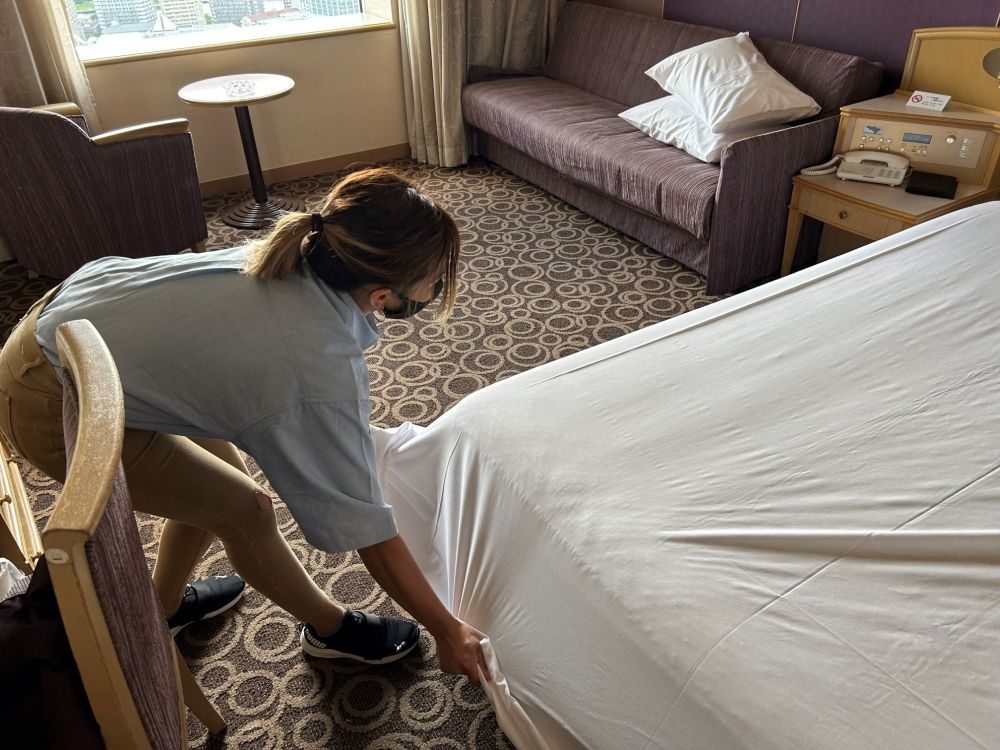 일본인 초보자 OK ♪ 청소 스탭 ♪ 츠키지에서 장기 근무 가능하신 분 대환영, 고소득 OK/교대 근무 자유