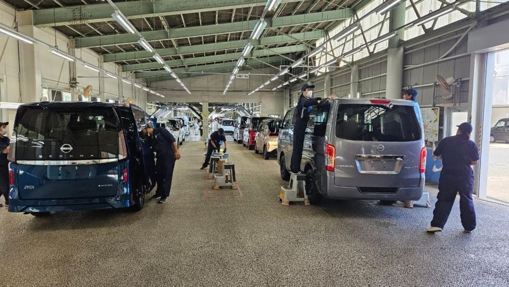Trabalhando em Port Island! Limpo e fácil ◆ Limpando um carro novo que saiu do lava-rápido