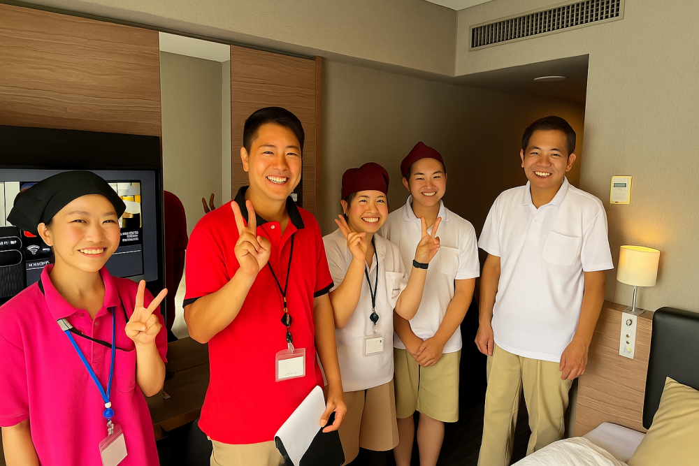 A bridge between Indonesian staff and Japanese staff!