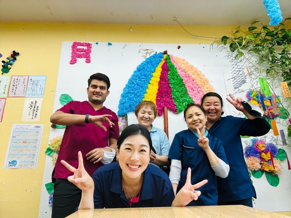 Recrutamento da equipe de enfermagem domiciliar de Aoba Lemon do Day Service