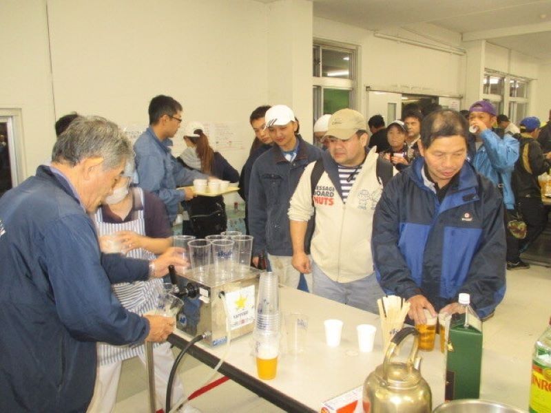 働く車を作る仕事/外国人が多く働いています