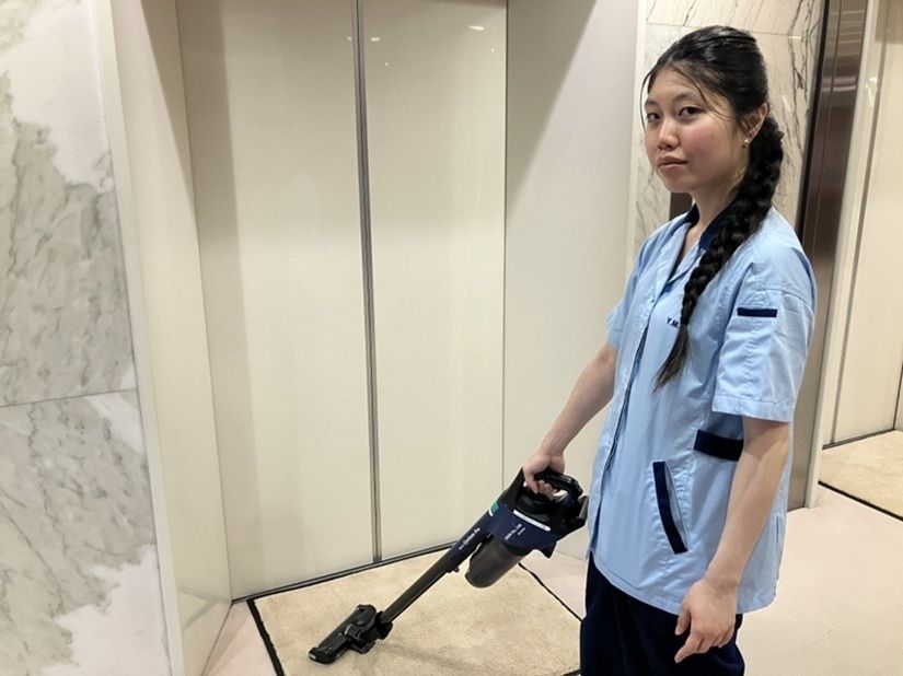 [Lương cao theo giờ 1300 yên] Công việc kết thúc vào buổi sáng/nhân viên dọn dẹp tòa nhà văn phòng/thiếu kinh nghiệm OK