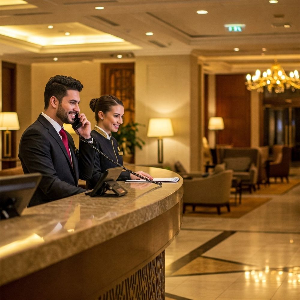 Equipe de suporte telefônico do hotel/Distrito de Koto, Tóquio/salário mensal de 230.000 ienes a 250.000 ienes