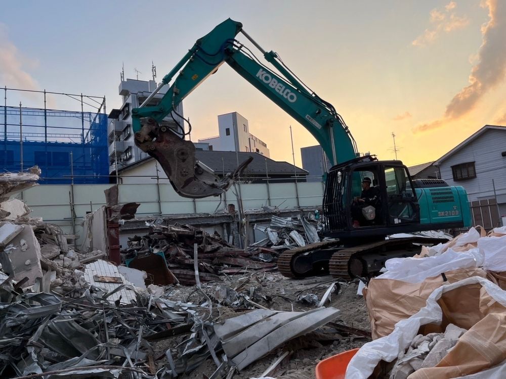 Equipe de trabalho no local para edifícios, habitação geral, etc.