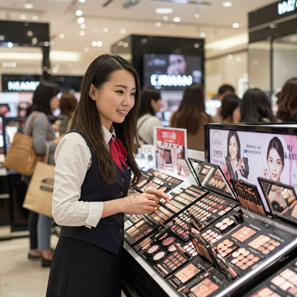 중국 스킨케어 및 화장품 전문점/도쿄도 주오구 긴자/시간당 1,700엔