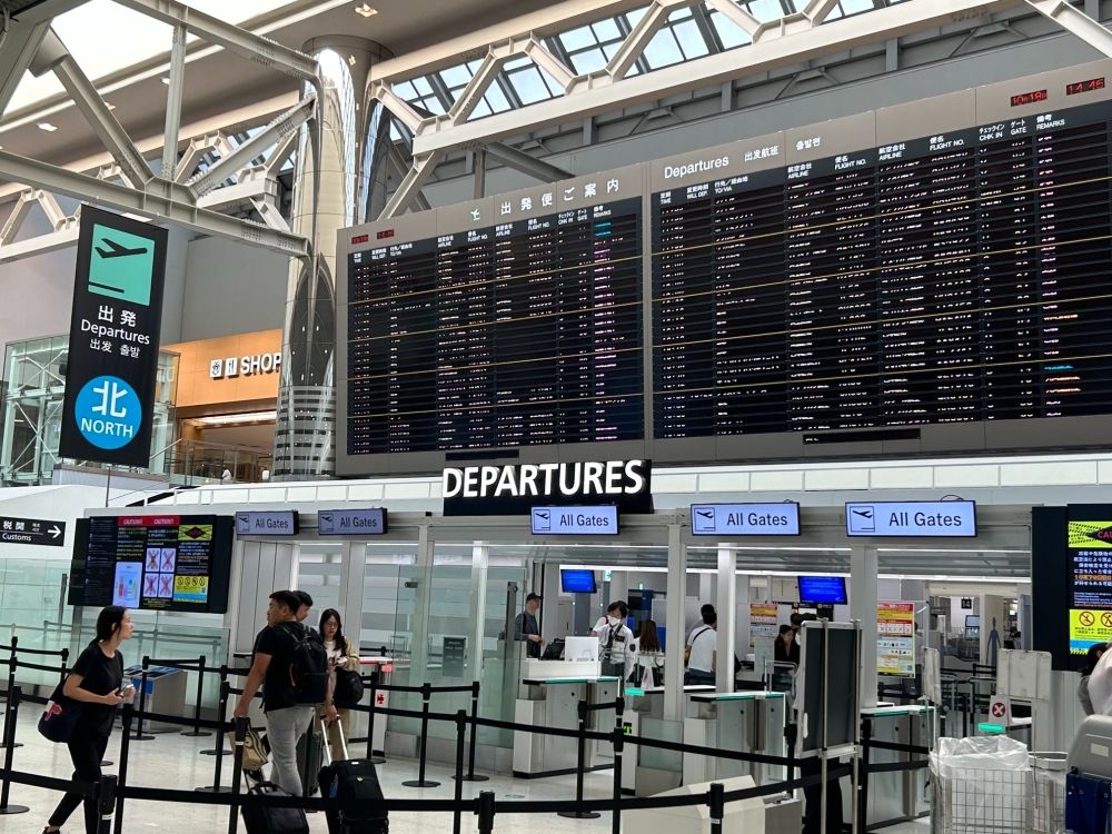 [Alto salário por hora de 1.500] Trabalho de orientação no balcão de informações do aeroporto de Narita