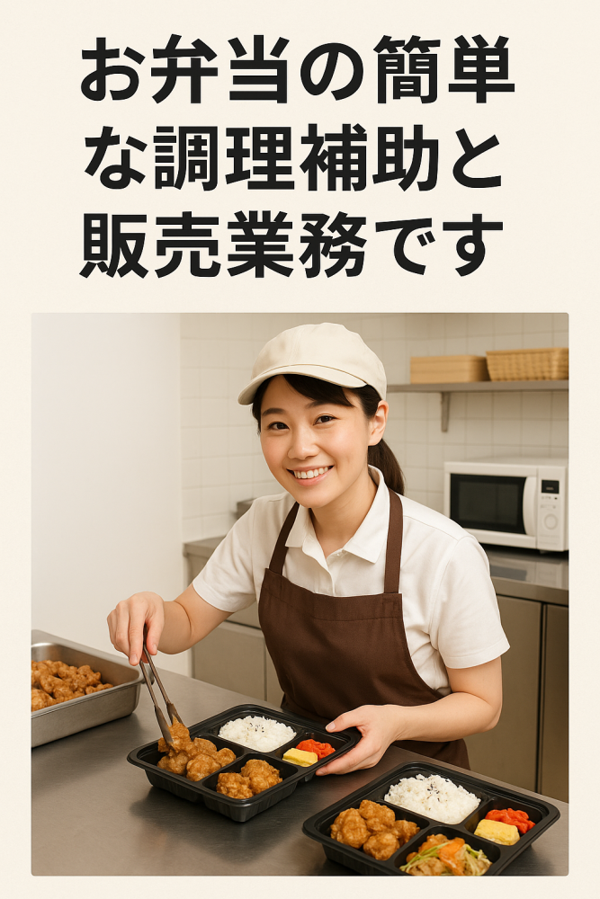 ‼️ [긴급 채용] 🍱 도시락 가게 직원 모집 👩🏻‍🍳👨🏻‍🍳