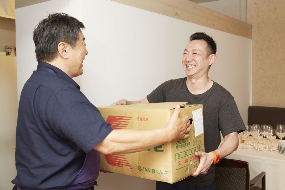 ホテル・レストラン向け青果のルート営業スタッフ