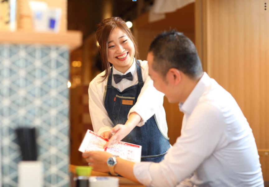 [Tuyển nhân viên toàn thời gian tại sushi izakaya] Thăng tiến nghề nghiệp cũng có thể trở thành người quản lý cửa hàng hoặc quản lý