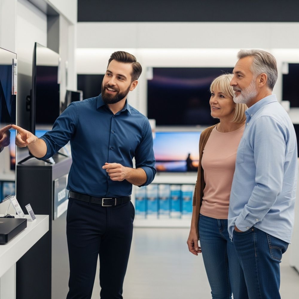 最新家電に囲まれて働く!テレビ販売マーチャンダイザー募集!