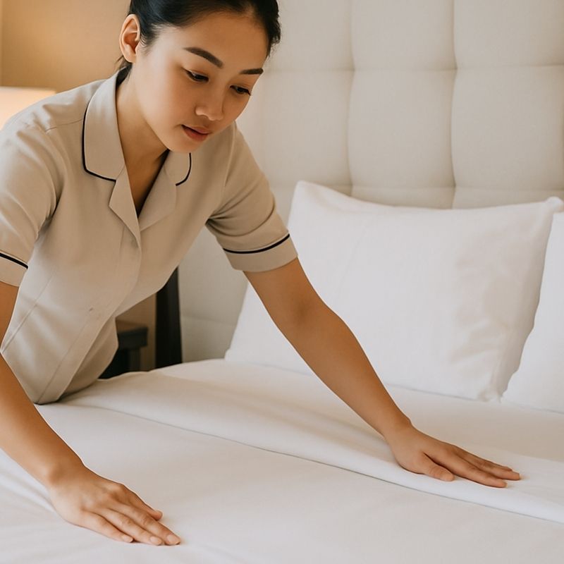 文案：在广岛宫岛的一家新酒店工作！住宿部门人员招聘