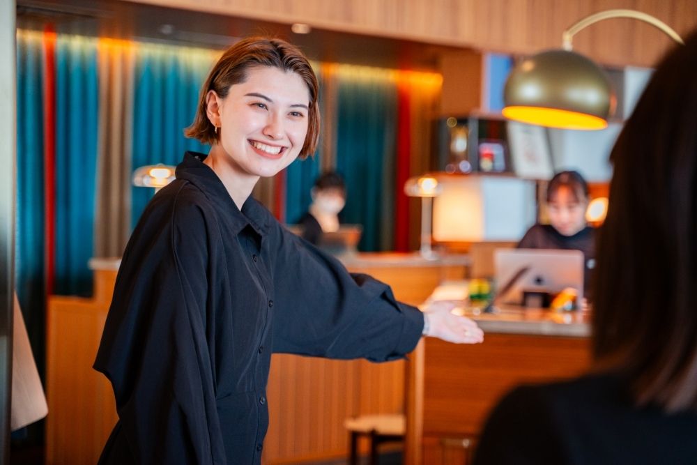 There is VISA support ☆ High income over 260,000 yen! Front desk staff ☆ Inexperienced OK! @aoyama