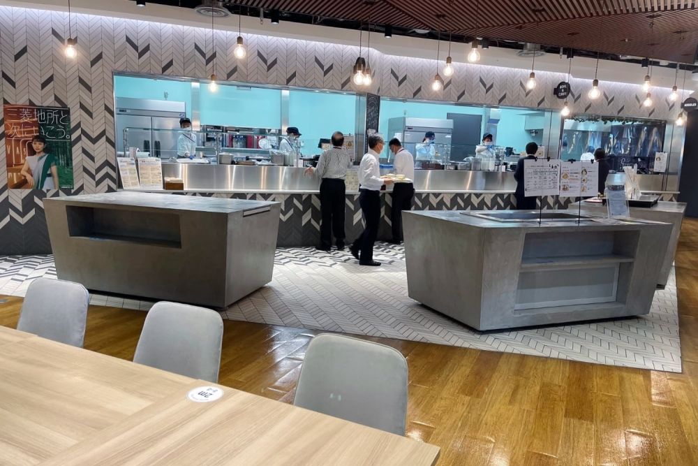 [Alto salário por hora] Trabalho de salão no refeitório dos funcionários · estudantes internacionais são bem-vindos