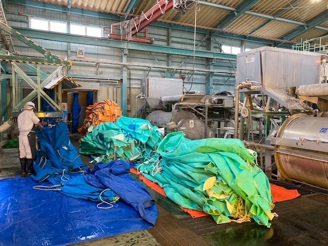 Manutenção de sacos de contêiner