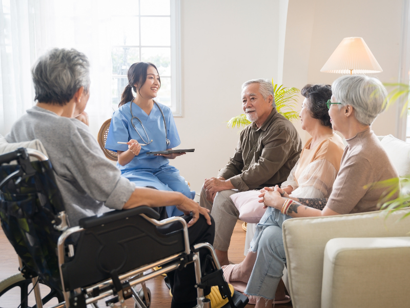 [Kamagaya-shi, Chiba] enfermagem/funcionário em tempo integral/suporte de qualificação/salário mensal de 240.000, OK a pé da estação