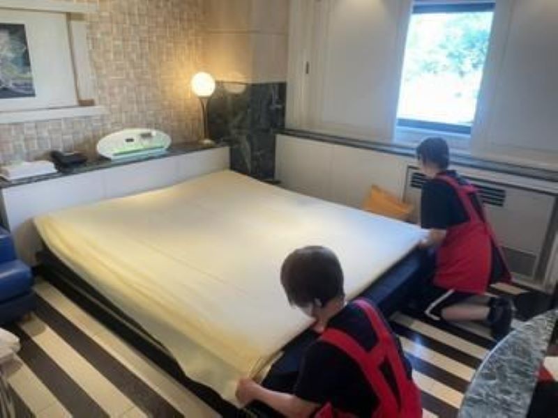 [Osaka] [Negociação de turnos] Equipe de limpeza de quartos