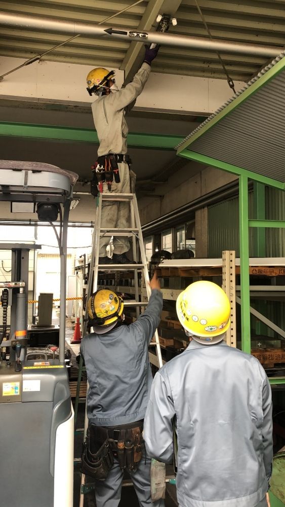 [Equipe auxiliar de construção elétrica] Suporte de qualificação disponível, dormitório totalmente equipado, a 3 minutos a pé da estação Oshiage