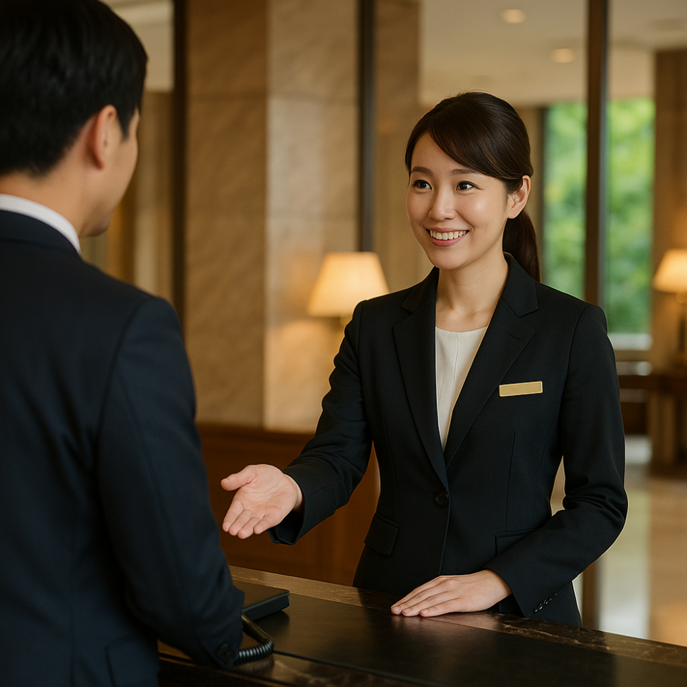 中国語を活かせるフロントスタッフ募集（8294H8）