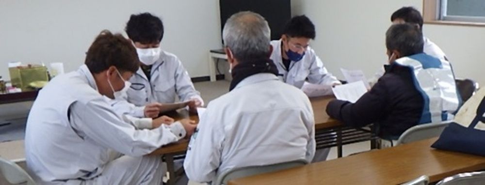 Civil construction workers