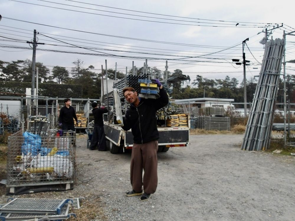 Starting at 250,000 yen per month! [Scaffolding work staff] Foreigners active/inexperienced OK