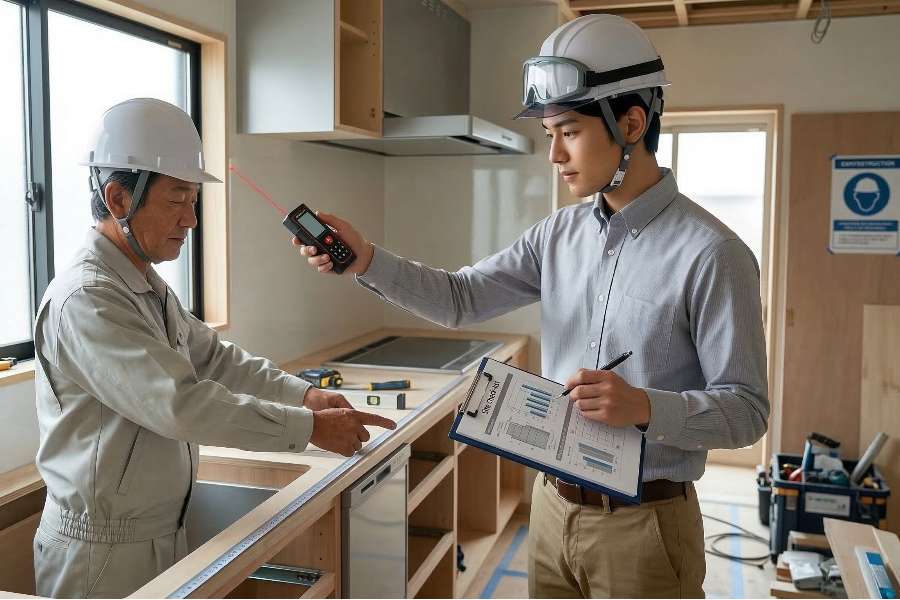 [Saitama] Nhân viên xây dựng thiếu kinh nghiệm/Hãy trở thành nhân viên toàn thời gian trong tương lai trong một môi trường mà họ có thể làm việc trong một thời gian dài