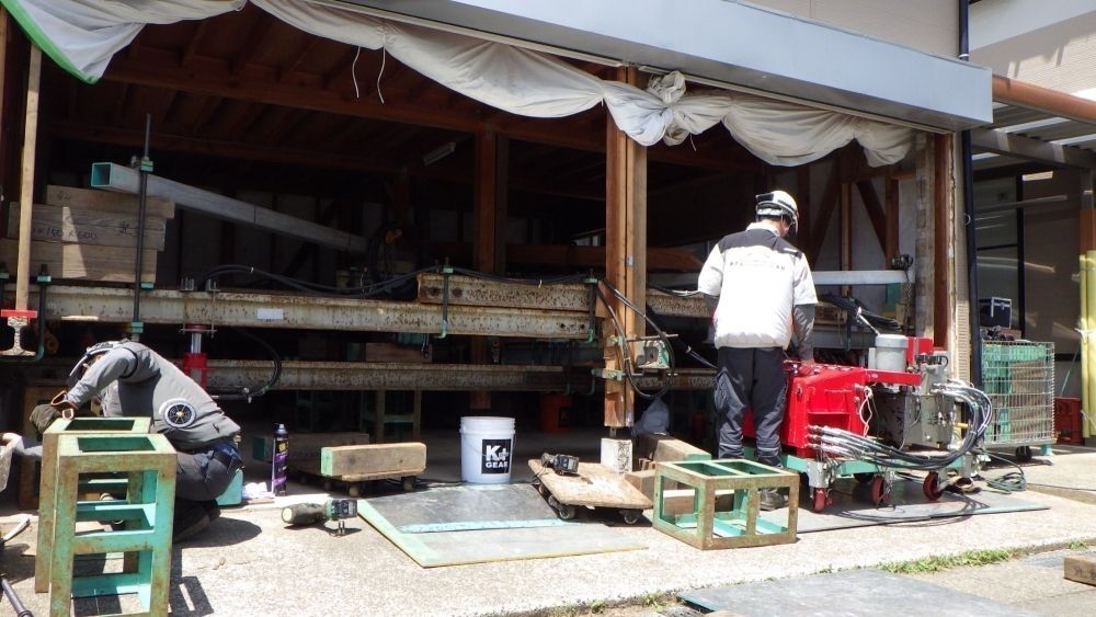 [Equipe de trabalho pesado (obras)] 2 dias de folga por semana (fins de semana de folga) /viagem de carro/motocicleta OK/inexperiente ◎