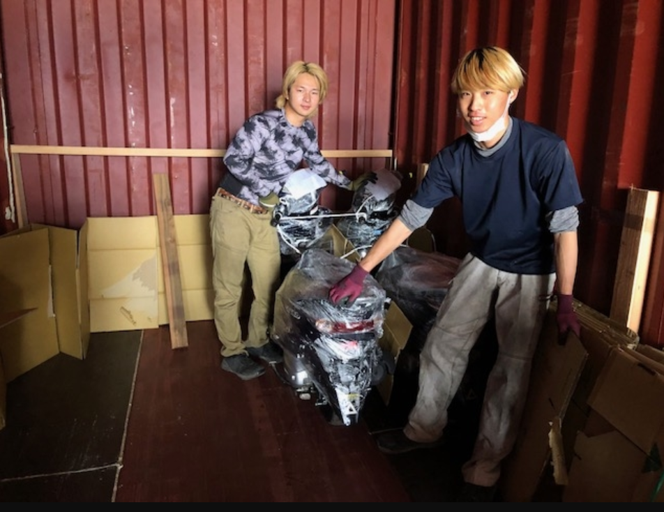 [Oportunidade com um salário por hora de 1.700 ienes!] Equipe de apoio à exportação de motocicletas usadas