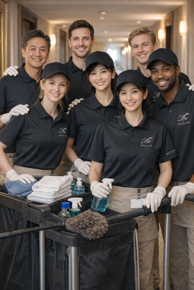 Kyoto private lodging cleaning [with Mokumoku by 1 person] private lodging cleaning staff