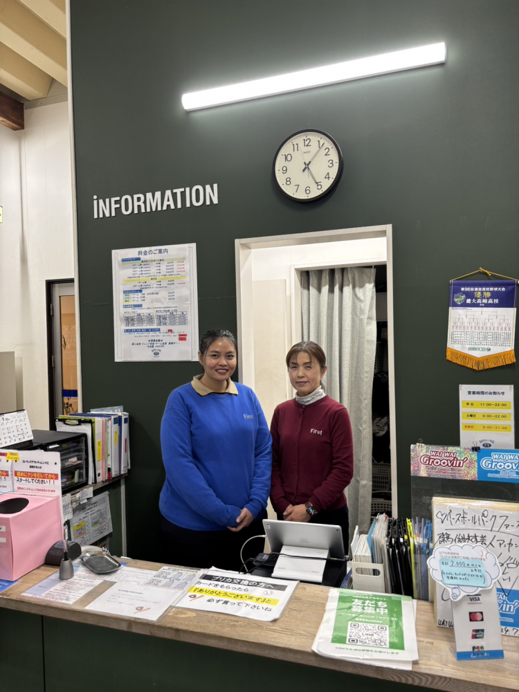 [Batting Center Reception] Foreigners are active/Cafe and training gym available/2 times a week OK