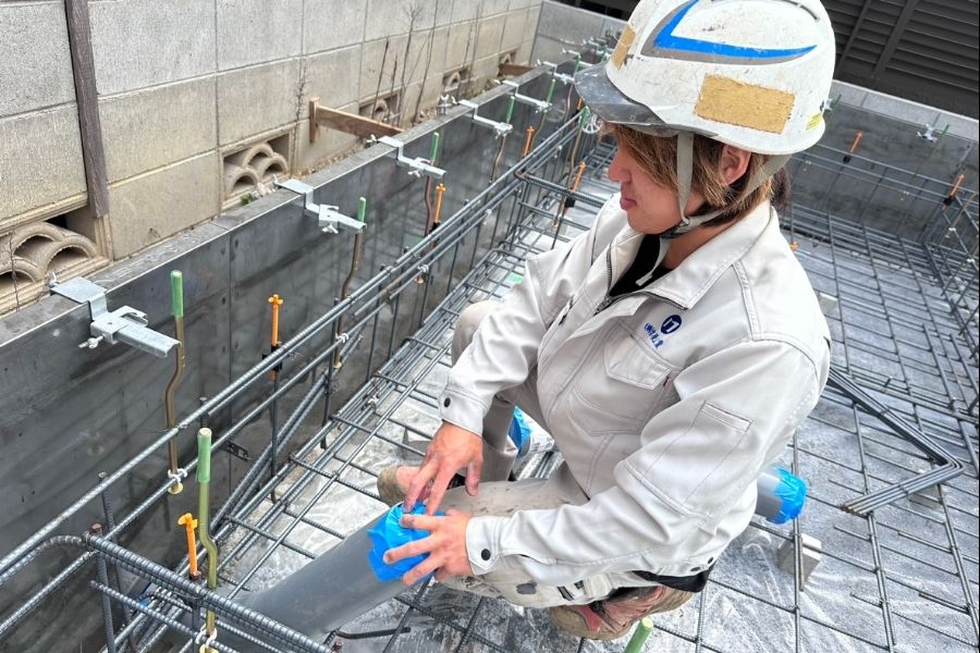 [Construction to make water usable] Bonuses twice a year/ salary increase available/motivation is evaluated to support growth