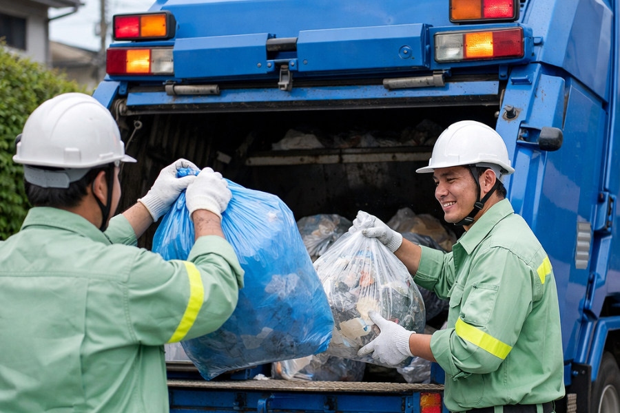 ゴミ収集　軽作業スタッフ