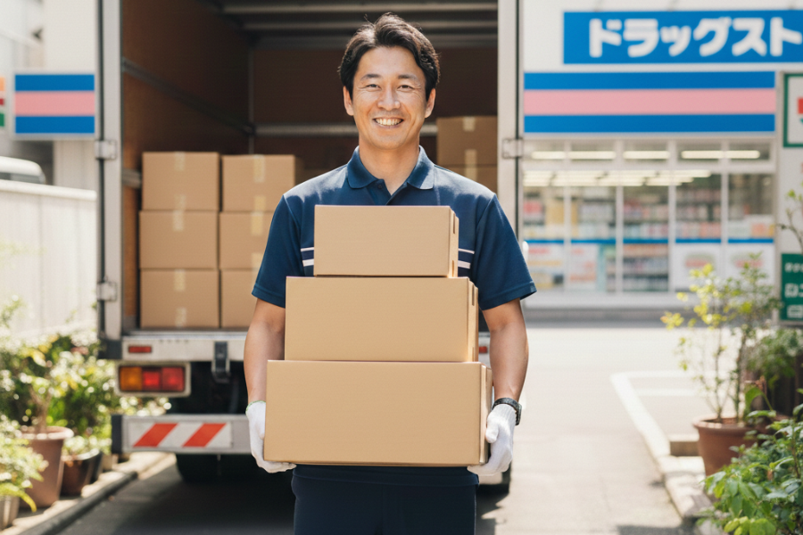 3t/트럭 운전사/아이스크림 및 냉동 식품 배달/자동차/오토바이 통근 OK/A0569