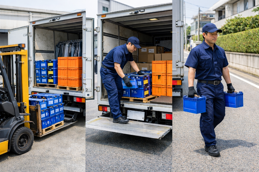 ２ｔ車ドライバー / 一般貨物の配送業務