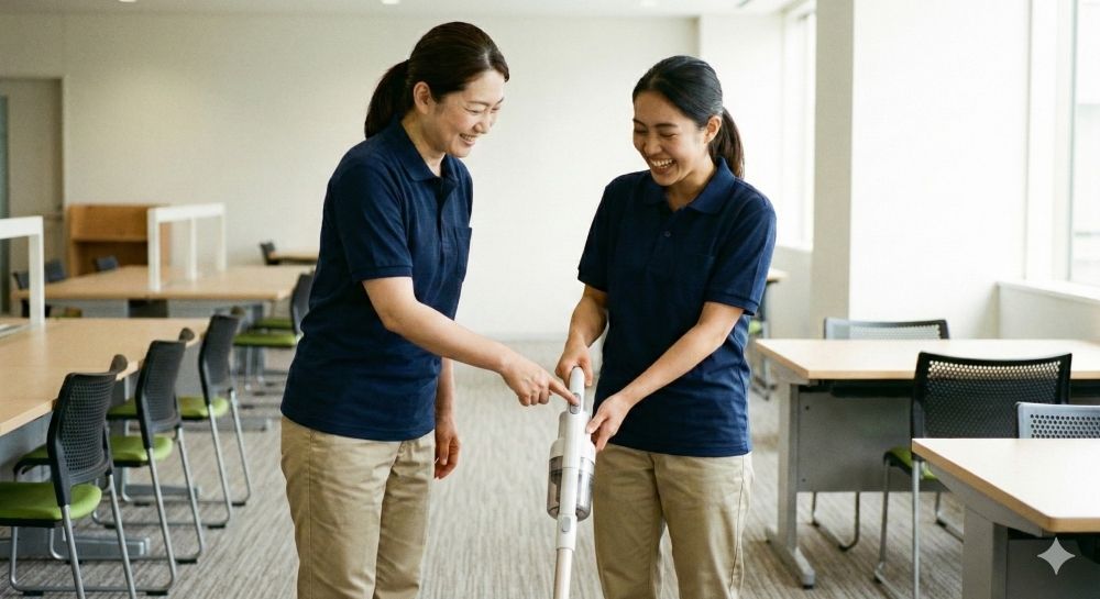 【アルバイト】時給1,368円の清掃スタッフ募集｜週2日～OK｜s128