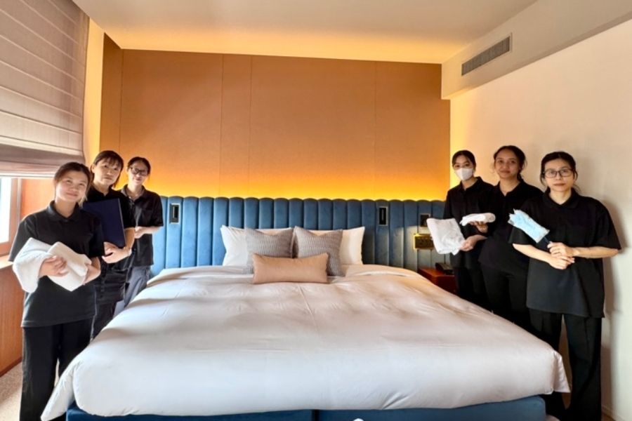 【日本語N3〜OK！】接客なし♪　洗い場・客室清掃／ザ・マークグランドホテル