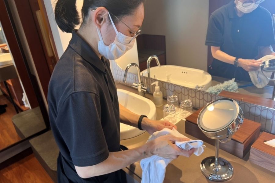 【日本語N3〜OK！】接客なし♪　洗い場・客室清掃／ザ・マークグランドホテル