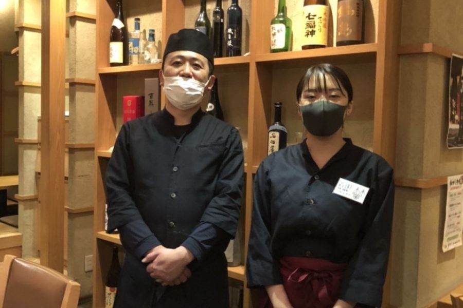 未経験OK【飲食店ホールスタッフ】駅が近い/まかない在り/WワークOK