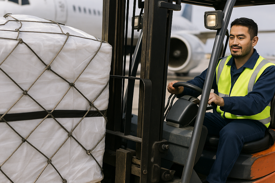 [높은 시간당 임금 1600엔, 월급 26만엔 이상] 나리타 공항 항공 화물 스태프/비자 지원 가능