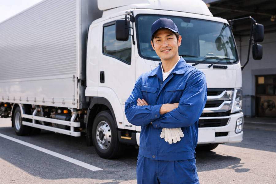 4t arm roll/industrial waste transport driver/A0166