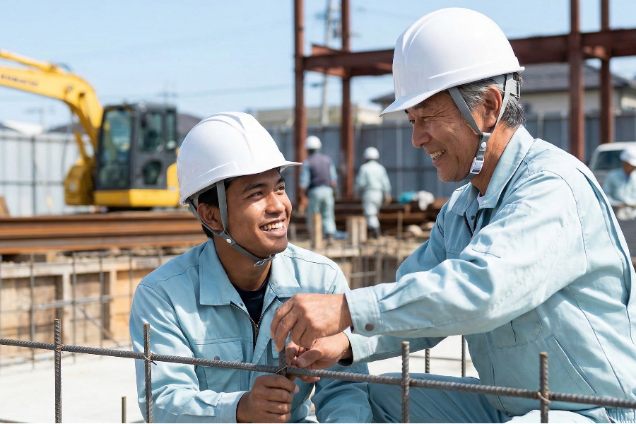 作業員【土日祝休み】未経験から日本の技術を学ぶ/資格取得支援・住居サポート充実