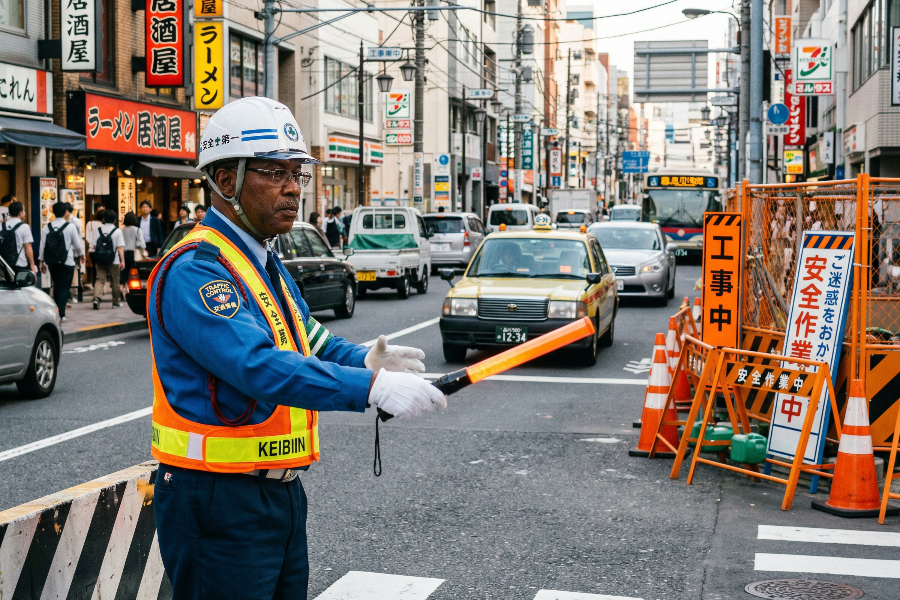 [Easy company] Japanese N5 OK/part-time security job starting 3 days a week