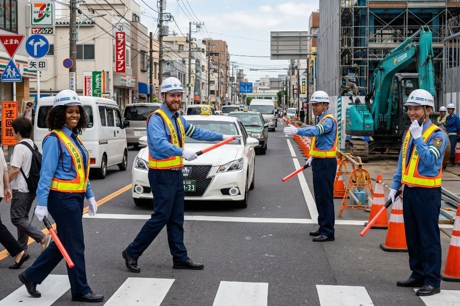 [Easy company] Japanese N5 OK/part-time security job starting 3 days a week