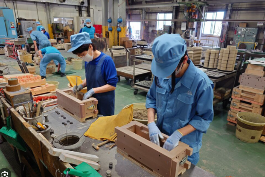 [15 minutos a pé da estação Saitama/Higashi-Gyoda/Poe OK] Fundição/Processamento/Logística de peças automotivas de alumínio
