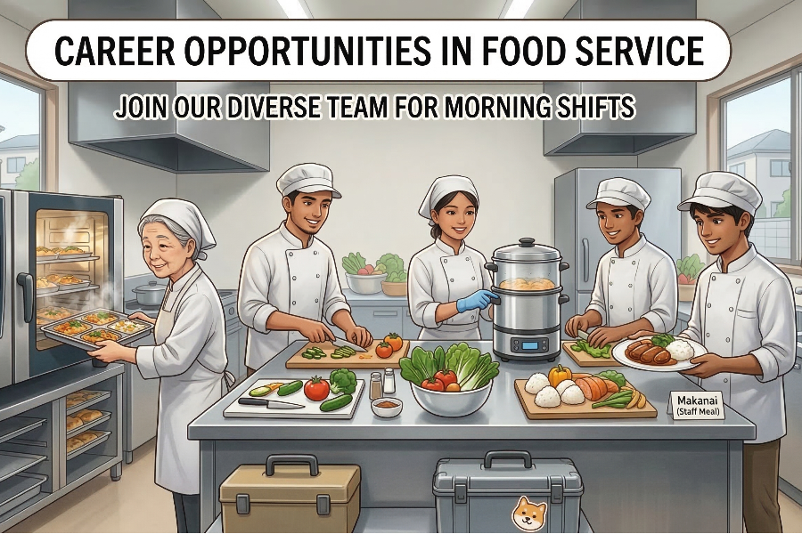 [没有经验还行，只有早上才行] 跨国工作人员积极/支持做学校午餐