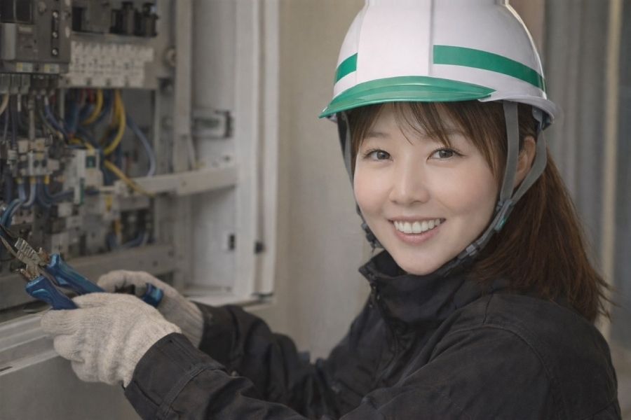 [电气工作人员] 没有经验 OK/VISA 支持/通过团队合作安全成长