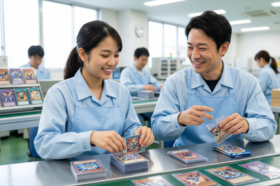 [International students and families are welcome to stay!] Short-term light work at a popular trading card factory from May to September
