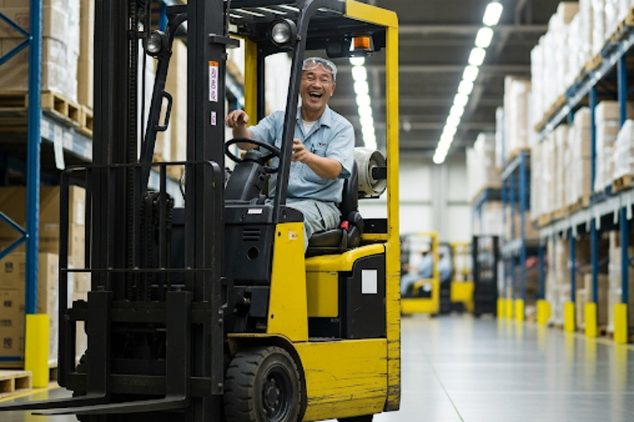 N5 and above are welcome [forklift operation] High hourly rate from 1,400 yen